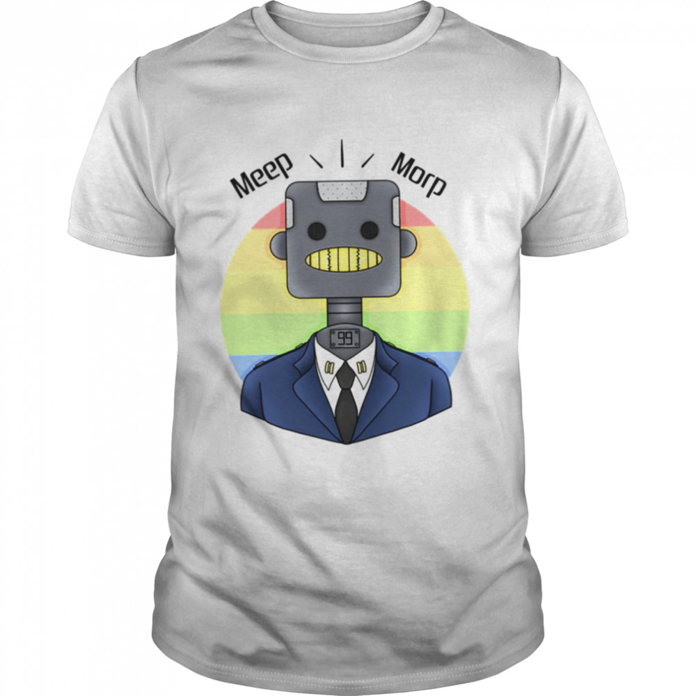 Robot Captain Meep Morp Brooklyn Nine Nine shirt Classic Men's T-shirt
