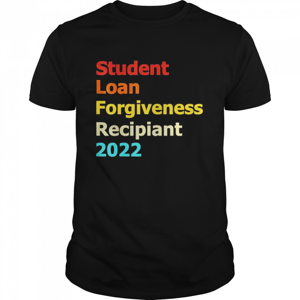 Student Loan Forgiveness Recipient  Classic Men's T-shirt