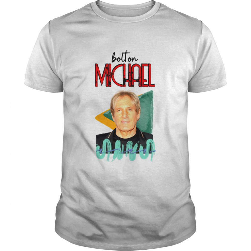The Legend 90s Portrait Michael Bolton shirt