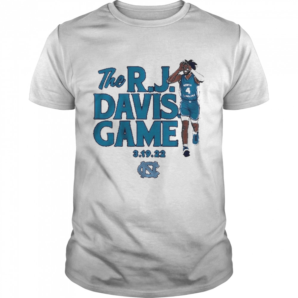 The R.J. Davis Game UNC Basketball Shirt