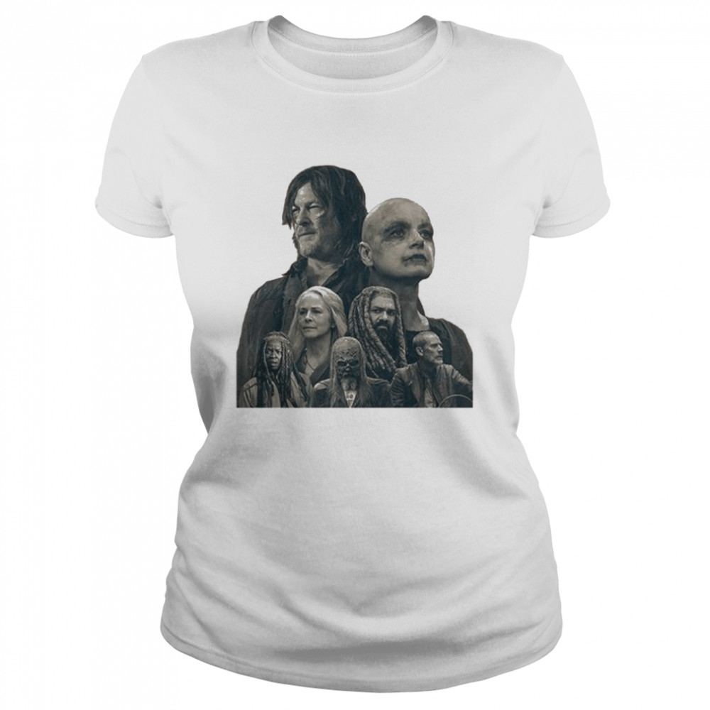 The walking dead season 10 horror movie 2022 shirt Classic Women's T-shirt