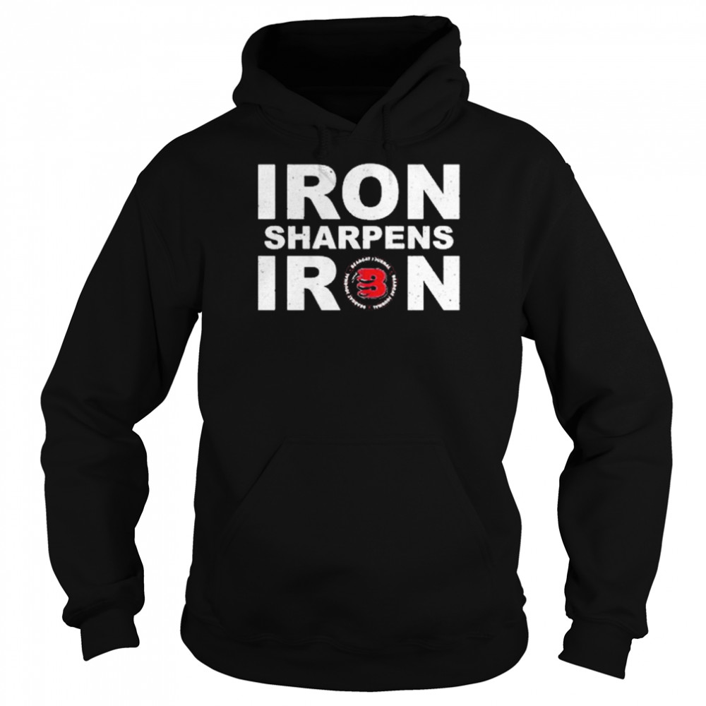 Bearcat Journal Iron Sharpens Iron tee shirt Unisex Hoodie