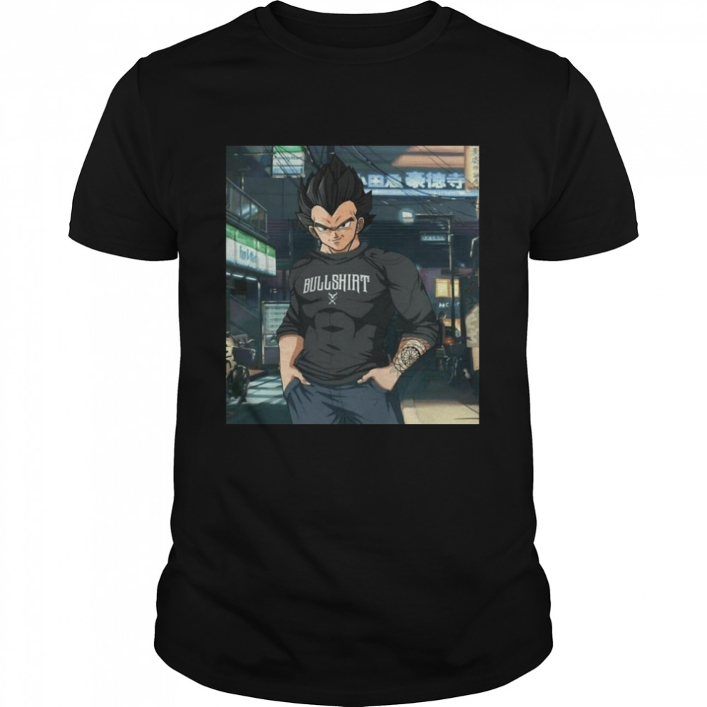 Bullshirt Dragon Ball Super Vegeta Tattooed shirt Classic Men's T-shirt