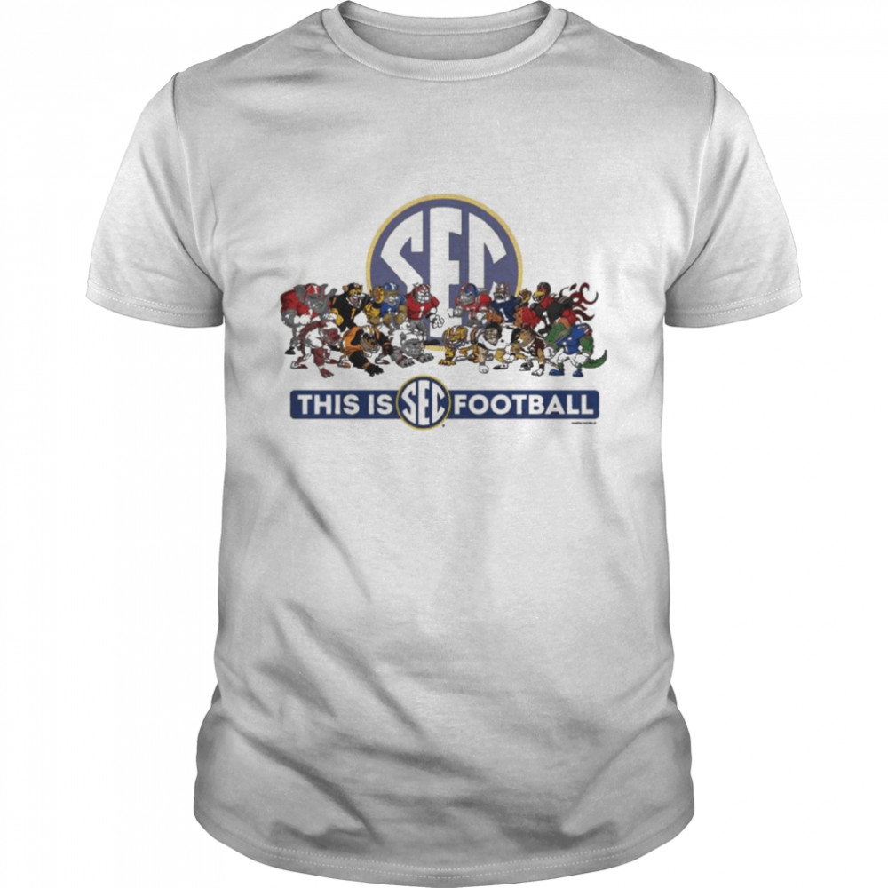Louisiana State University SEC Mascots Pocket 2022 shirt
