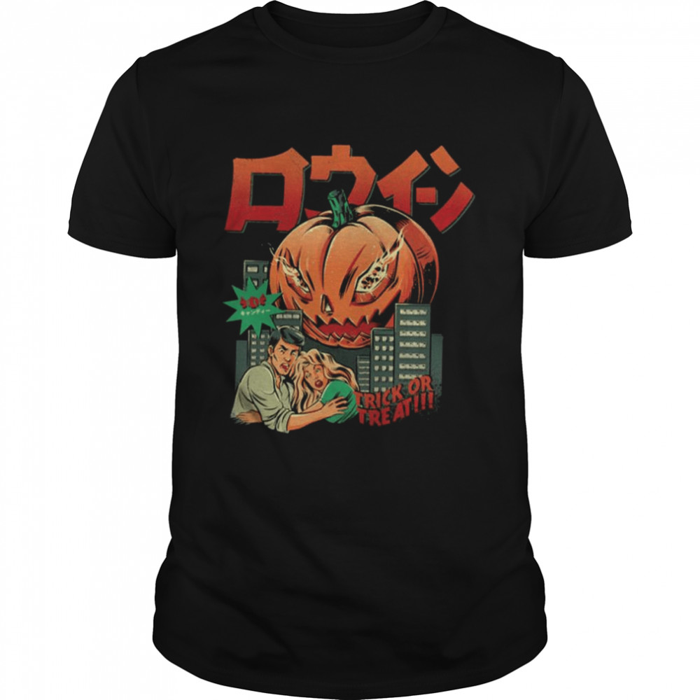 Pumpkinzilla Trick Or Treat Halloween shirt Classic Men's T-shirt