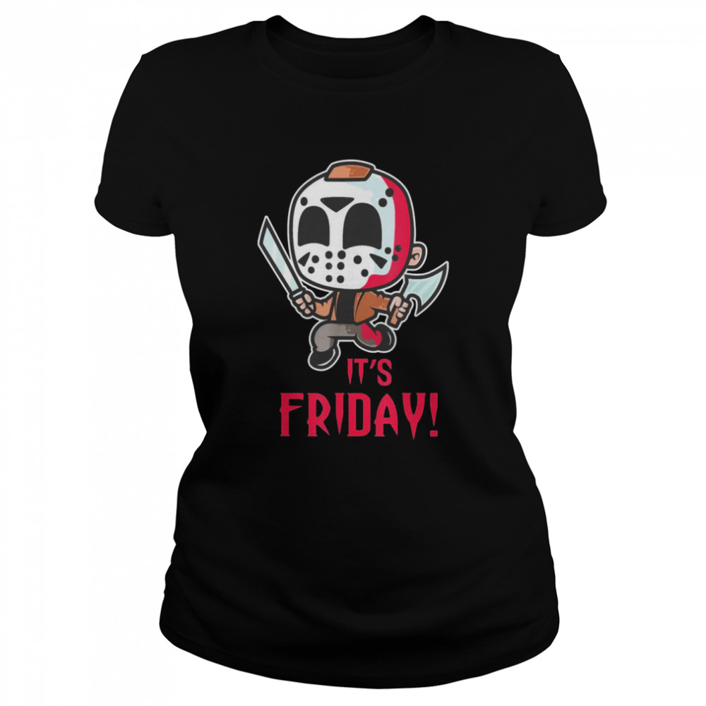 Horror Movie Characters Spooky Friday Halloween Classic Classic Women's T-shirt