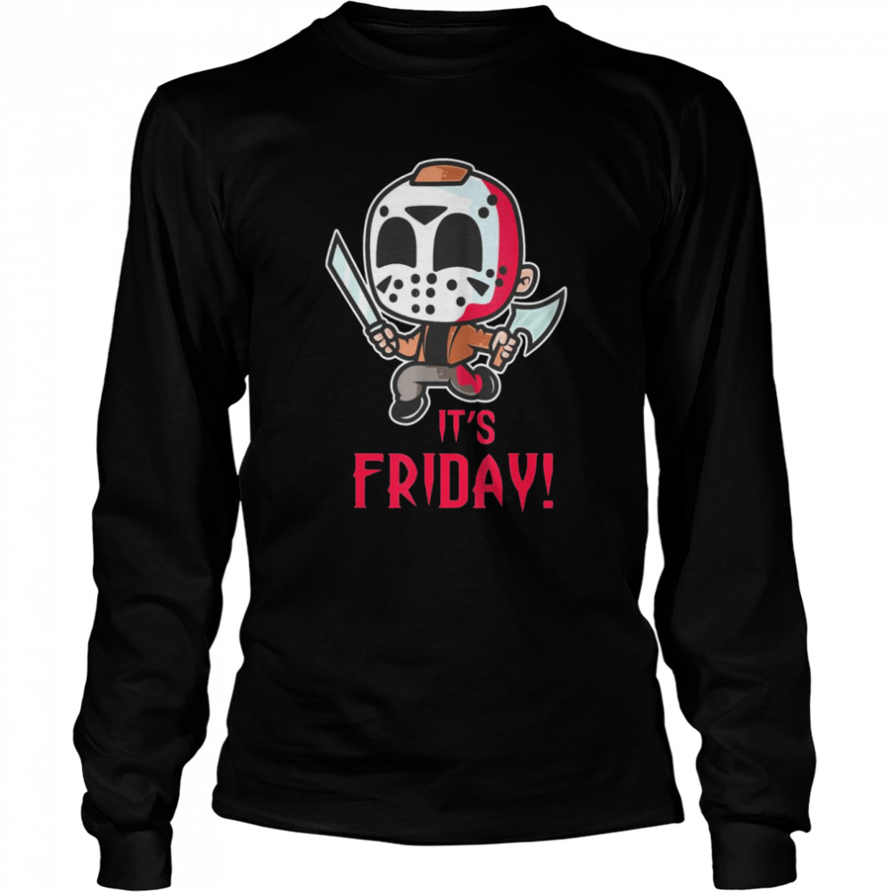 Horror Movie Characters Spooky Friday Halloween Classic Long Sleeved T-shirt