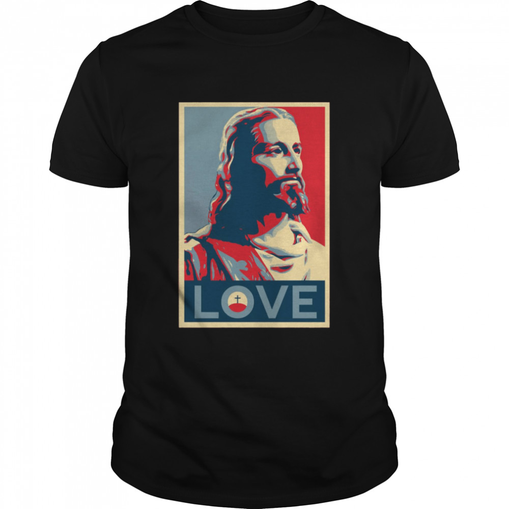 Jesus Christ Love shirt Classic Men's T-shirt