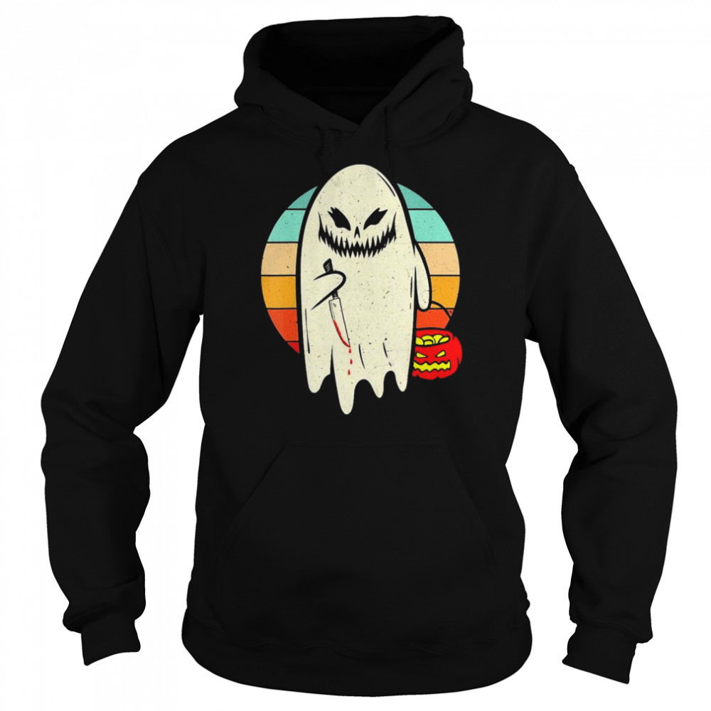 Michael Myers Spooky Ghost Halloween retro vintage shirt Unisex Hoodie