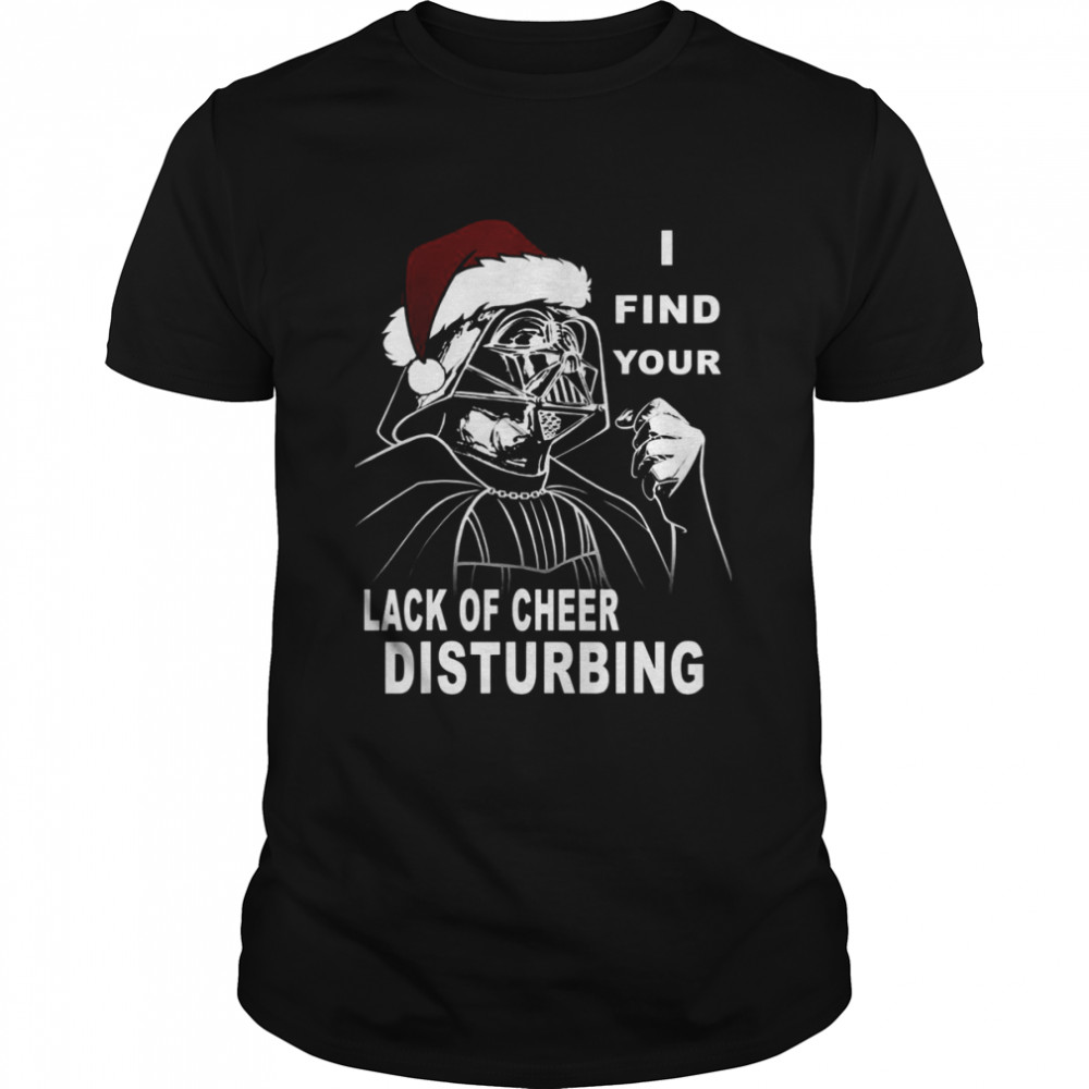 Santa Darth Vader Lack Holiday Cheer Christmas Star Wars shirt