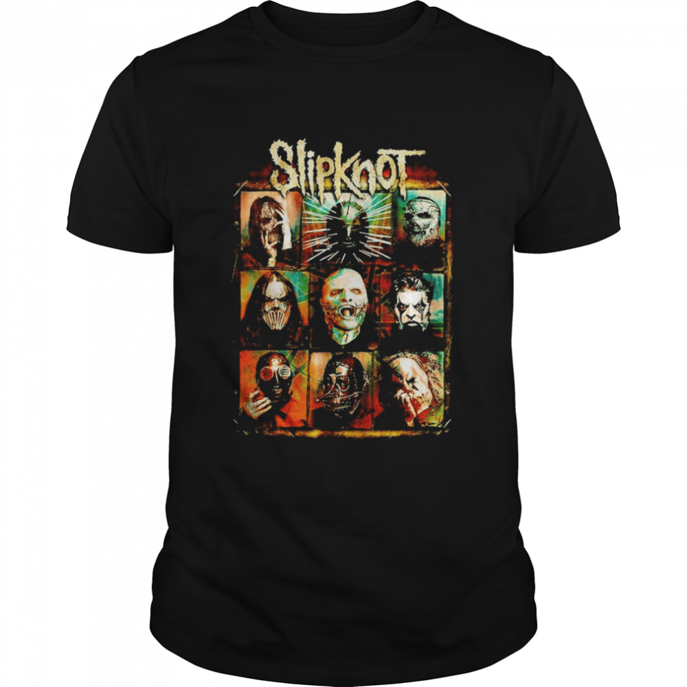 Slipknot Vintage Retro Music Band Halloween shirt