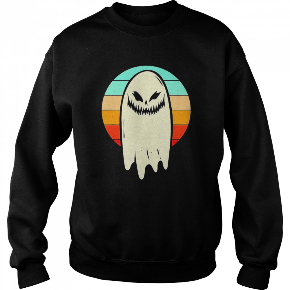 Spooky Ghost Halloween retro vintage shirt Unisex Sweatshirt