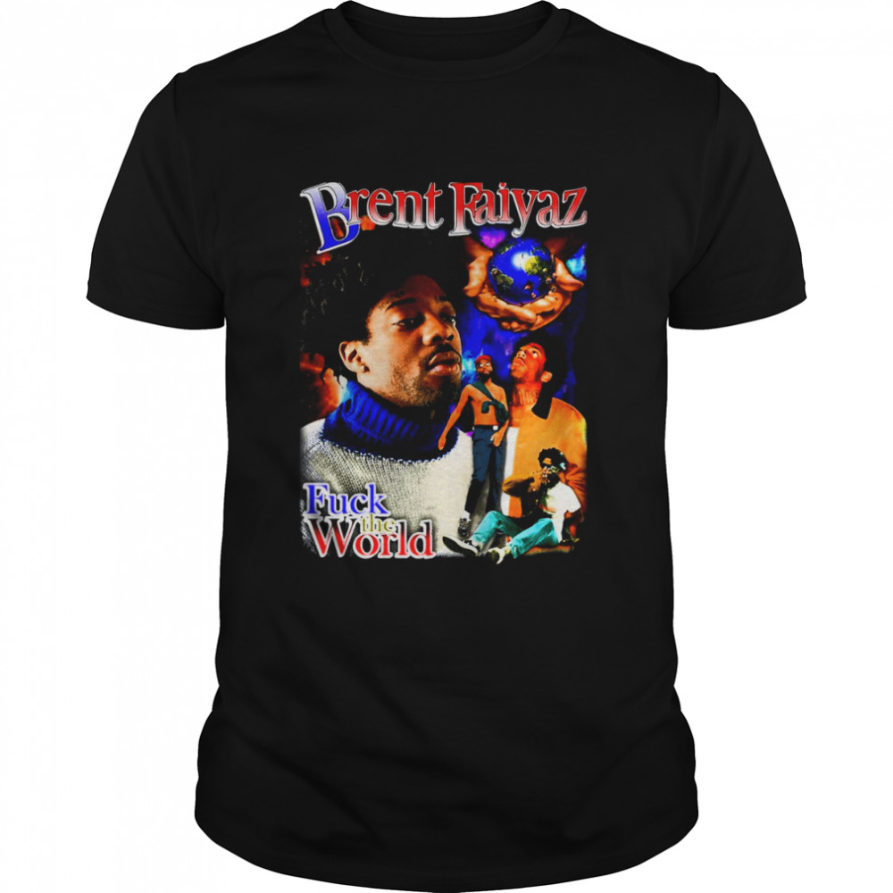 Brent Faiyaz Wasteland Brent Faiyaz Brent Faiyaz Singer Graphic shirt Classic Men's T-shirt
