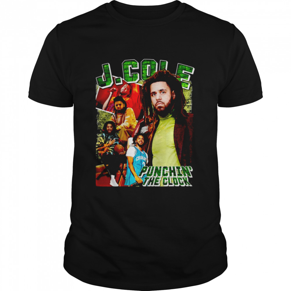Great Rapper J Cole Retro Illustration shirt Classic Men's T-shirt