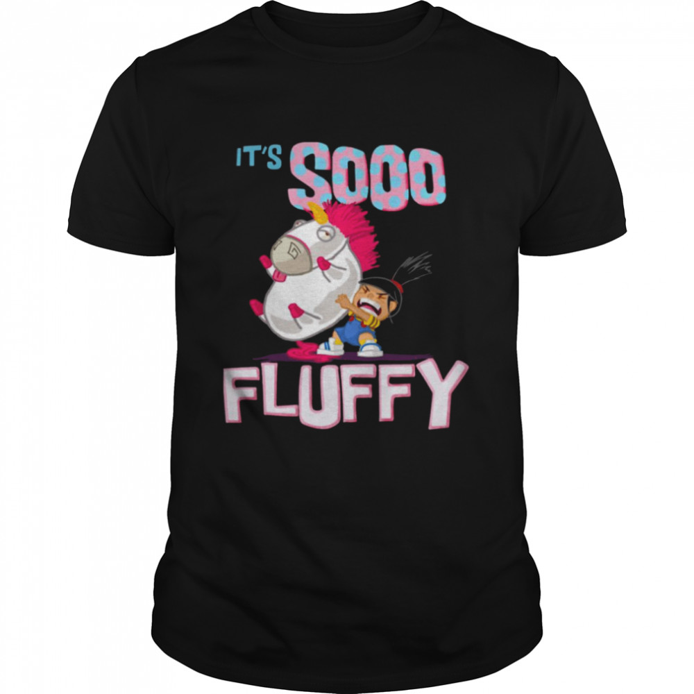 It’s So Fluffy Minion Fluffy Unicorn shirt Classic Men's T-shirt