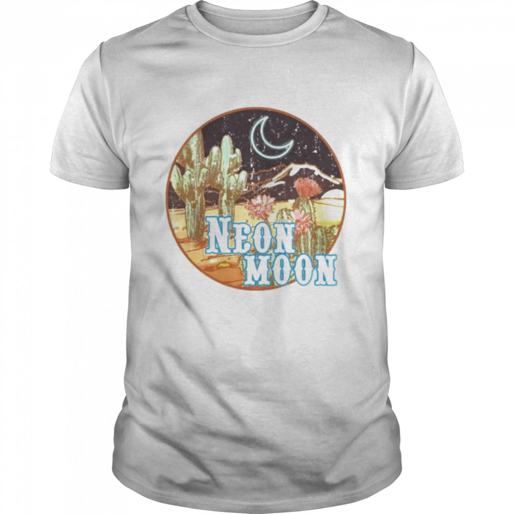 Neon moon shirt