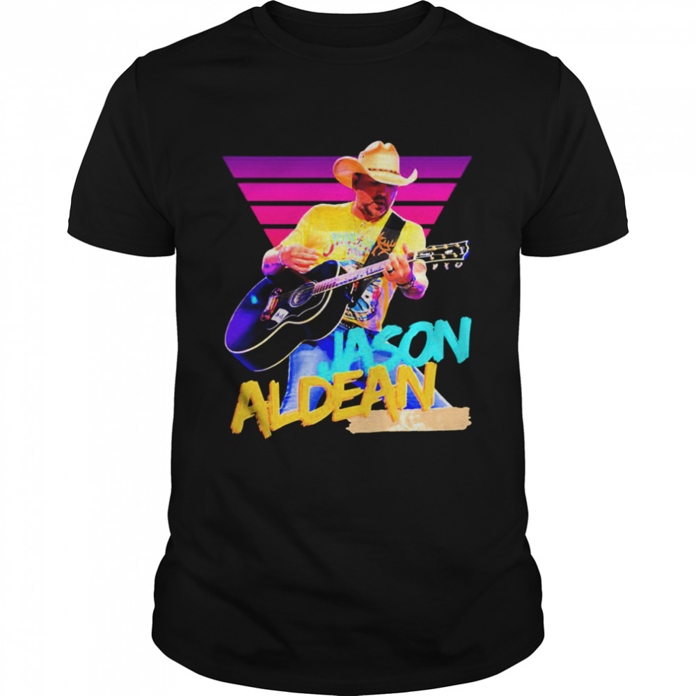 Retro Music Jason Aldean shirt