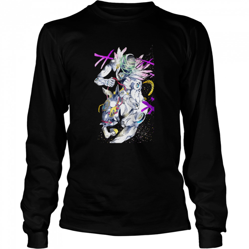 First Day Of Made In Heaven Enrico Pucci Stone Ocean Part Stand Vintage shirt Long Sleeved T-shirt