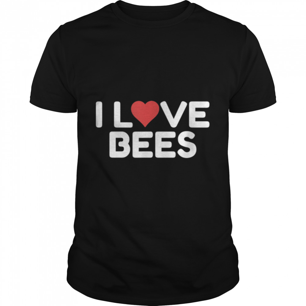 I Love Bees T- B0BD23K7BP Classic Men's T-shirt
