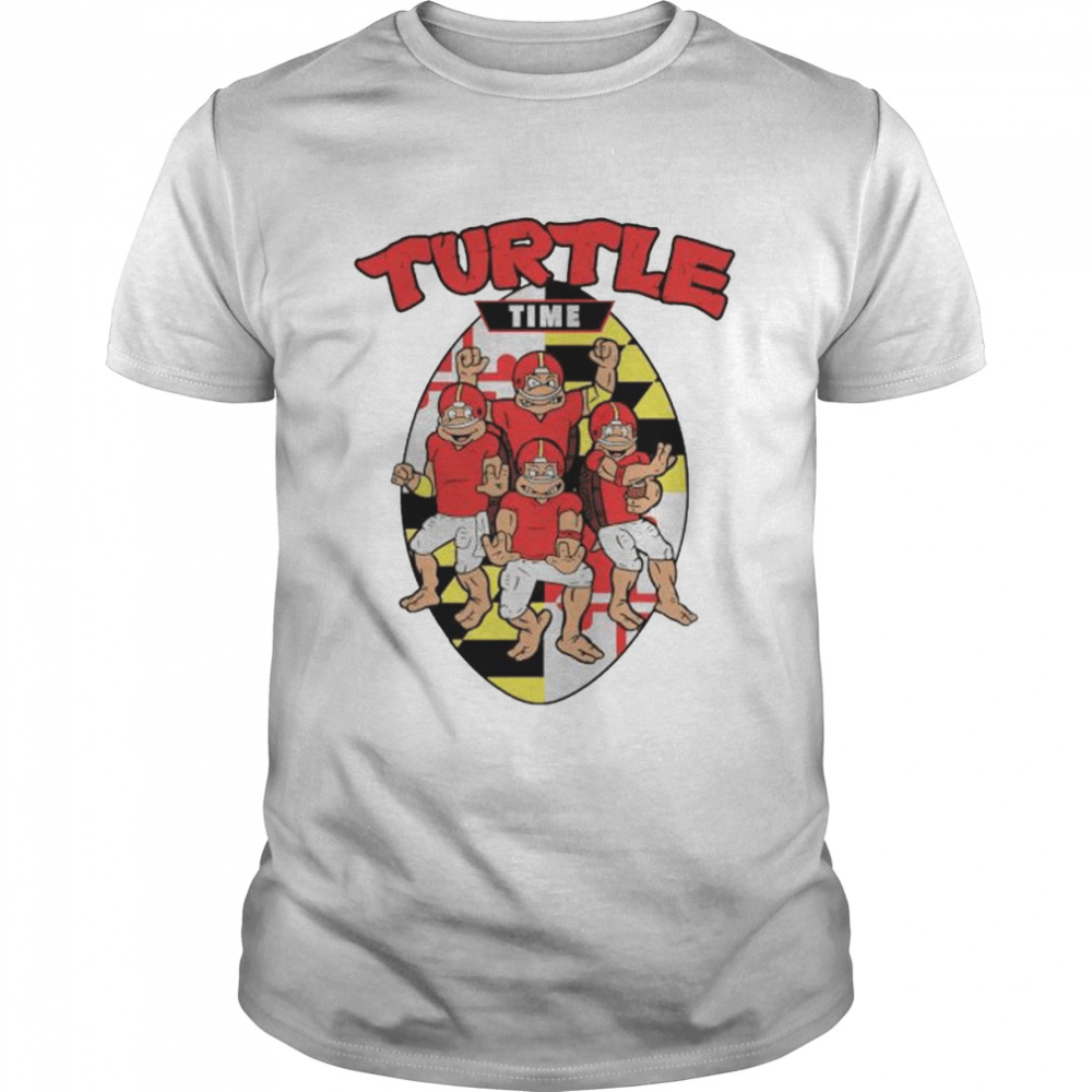 Maryland Terrapins turtle time shirt Classic Men's T-shirt