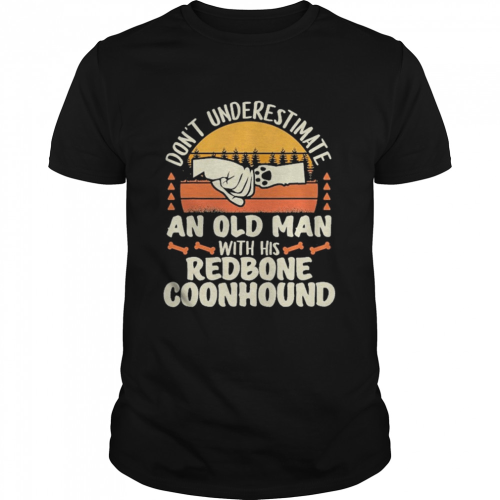 Redbone Coonhound Shirt Men Women Dog Mom Dog Lover Shirt