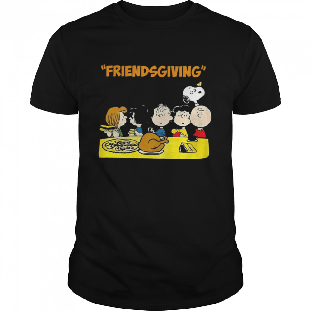 Friendsgiving Snoopy Thanksgiving shirt