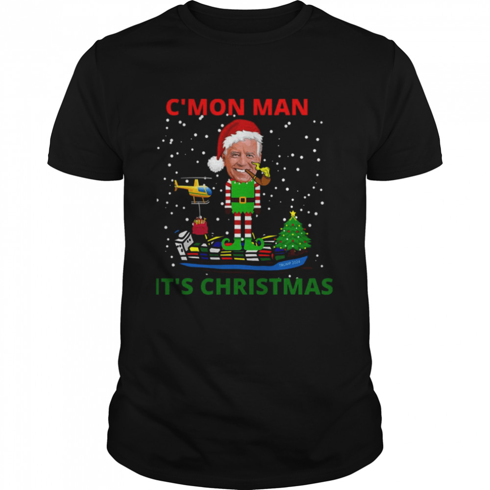 Joe Biden Christmas Funny Joe Biden Come On Man It’s Christmas shirt