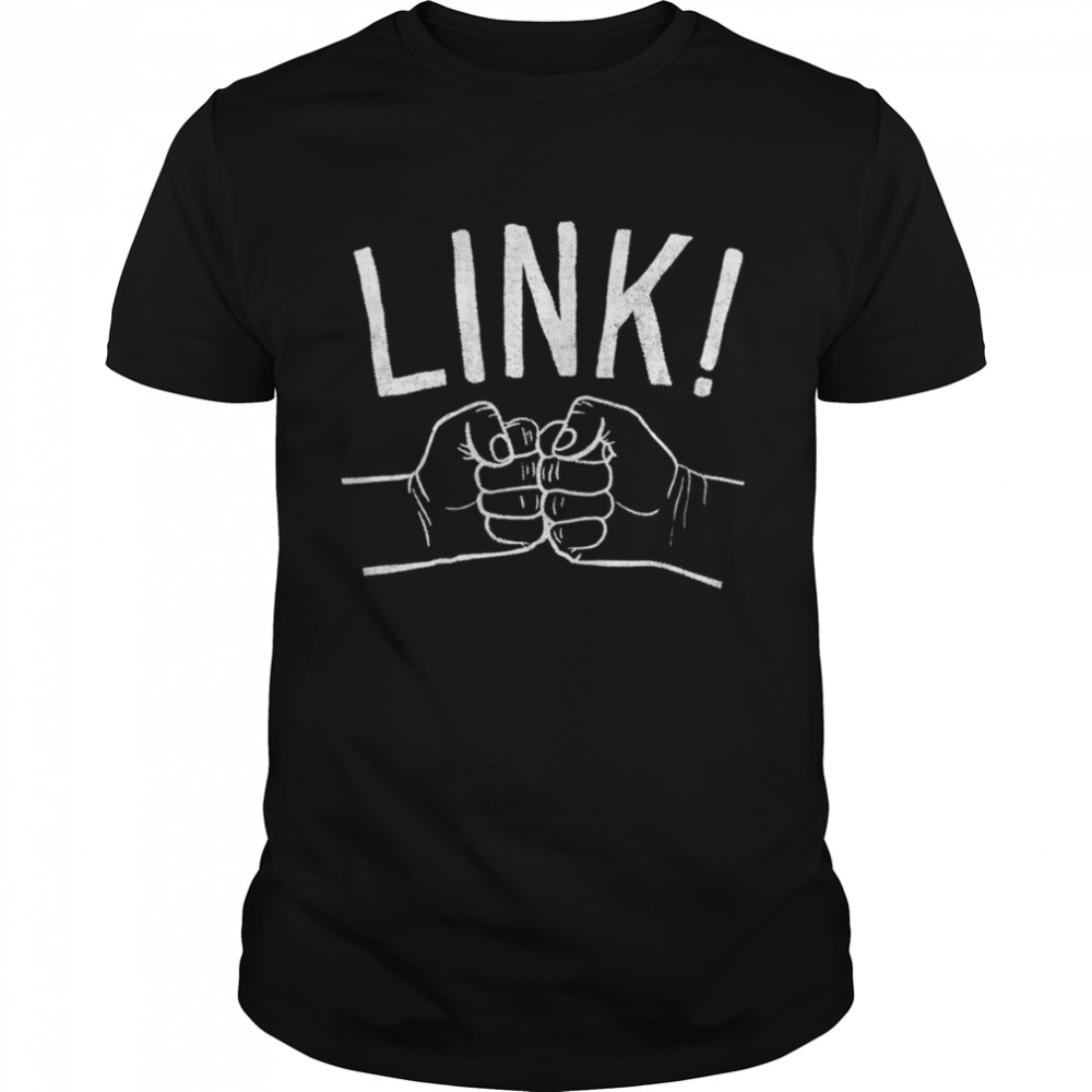 Link! hands shirt