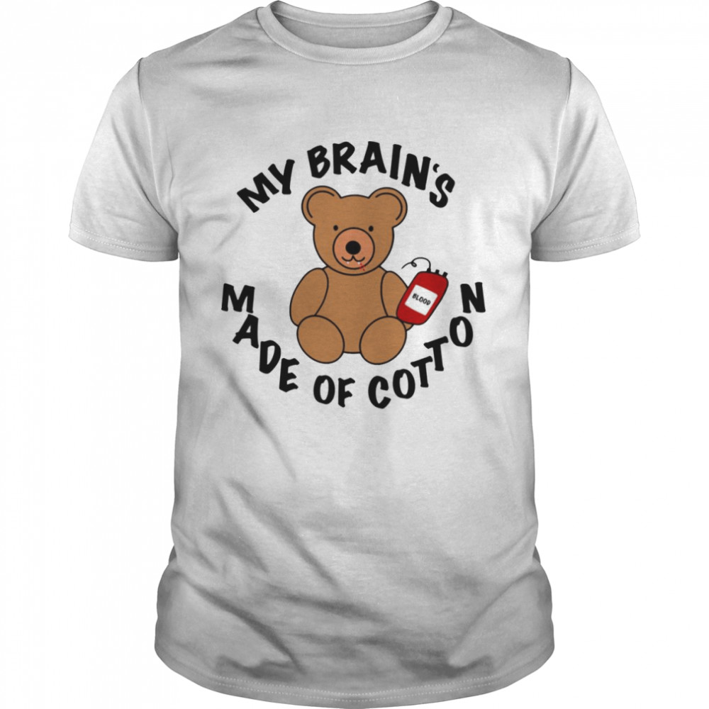 My Brains Made Of Cotton Tvd The Vampire Diaries shirt