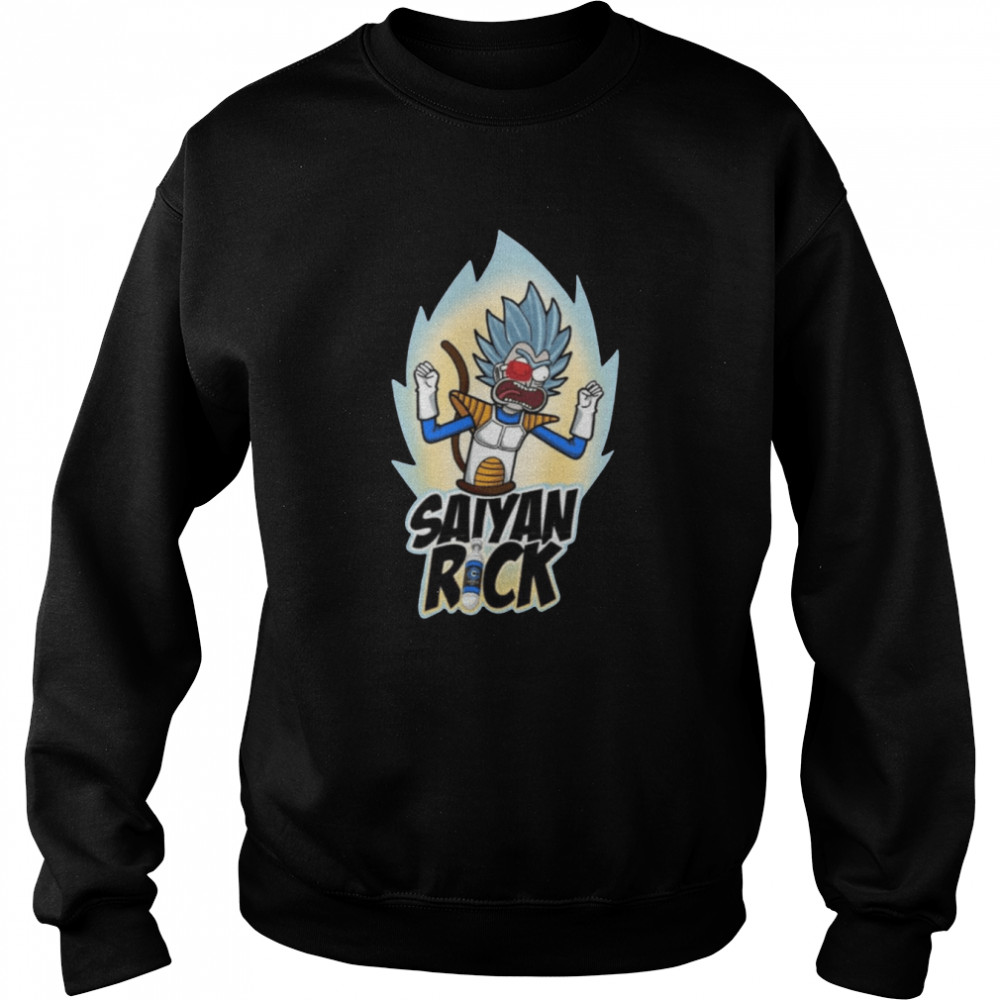 Saiyan Rick Dragon Ball Siyan X Rick & Morty shirt Unisex Sweatshirt