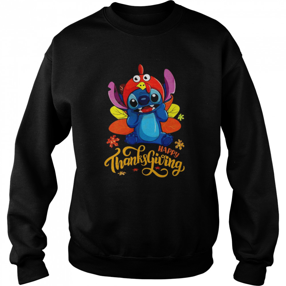 Thanksgiving With the Stitch  Unisex Sweatshirt
