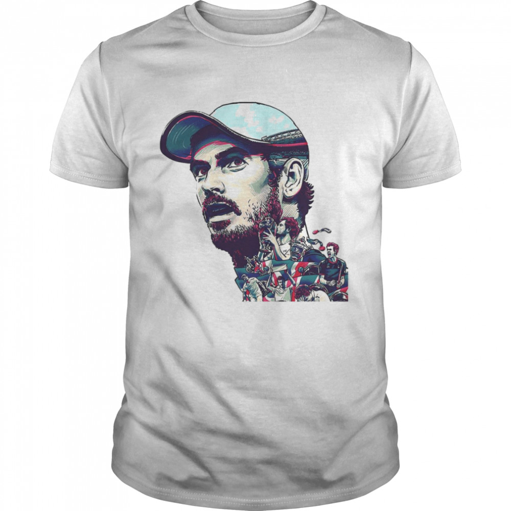 The Champion Legend Andy Murray Digital shirt Classic Men's T-shirt
