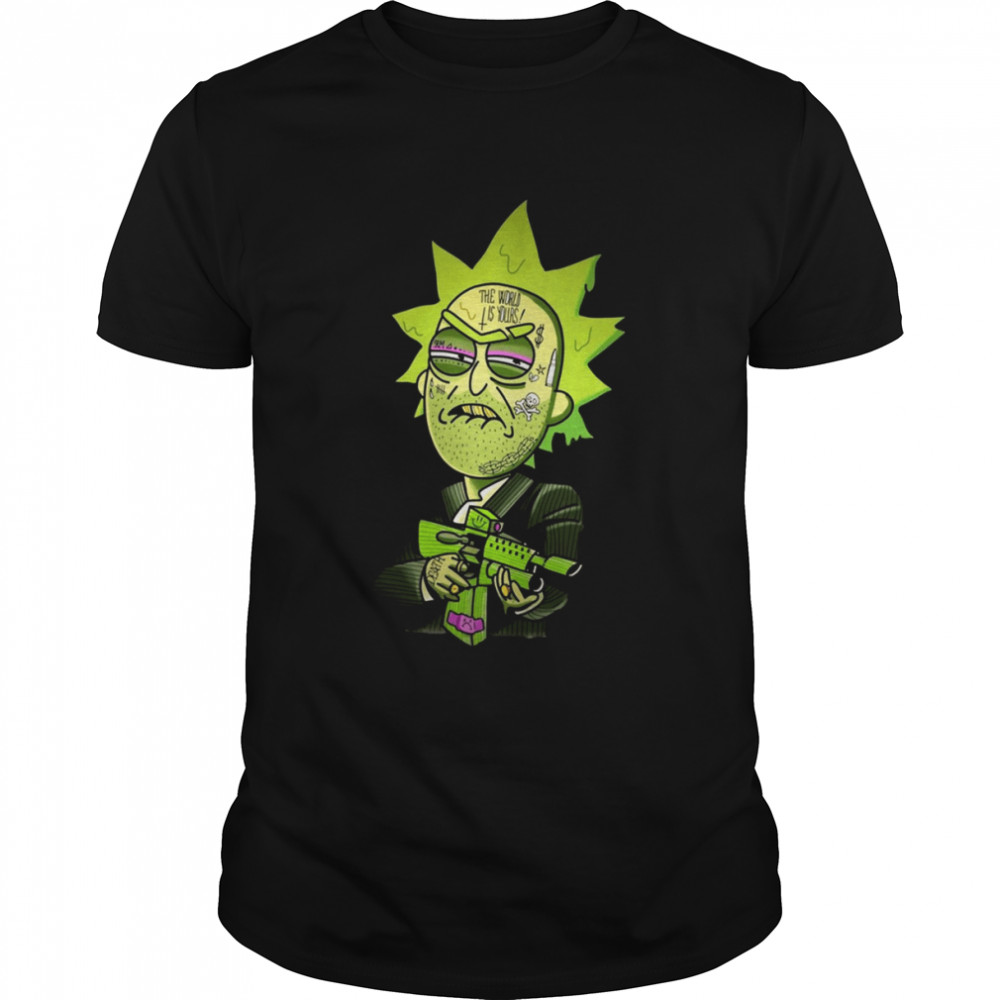 Villain Rick The World Is Yours Rick And Morty shirt
