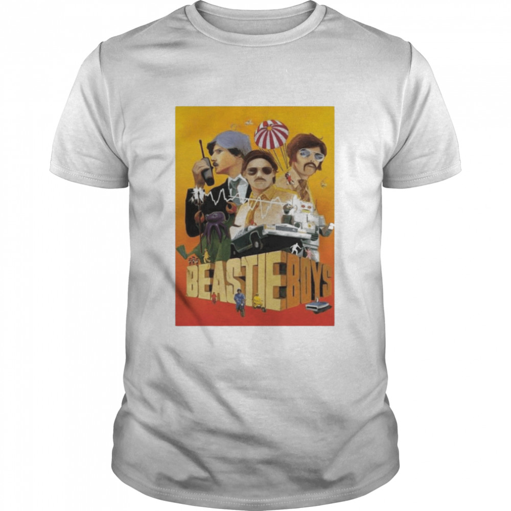Beastie Boys Poster Beastie Boys Sabotage Movie Poster Print Wall Art Shirt