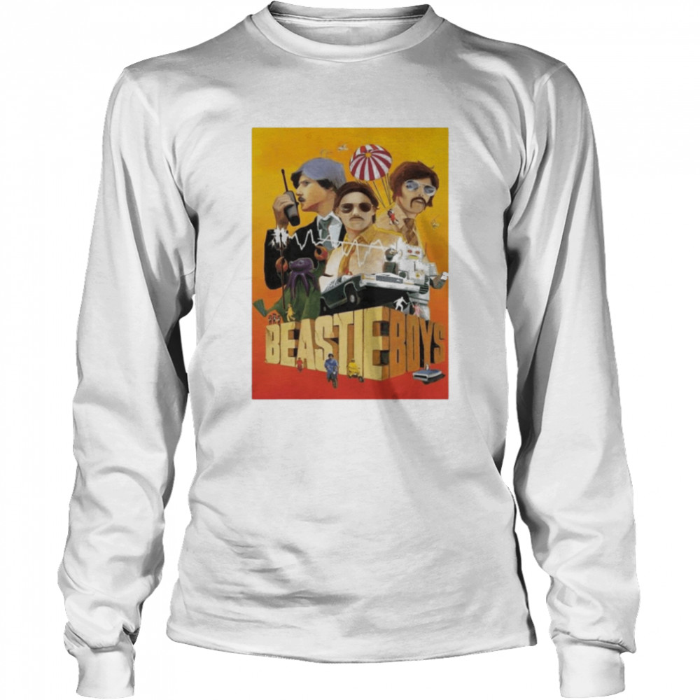 Beastie Boys Poster Beastie Boys Sabotage Movie Poster Print Wall Art  Long Sleeved T-shirt