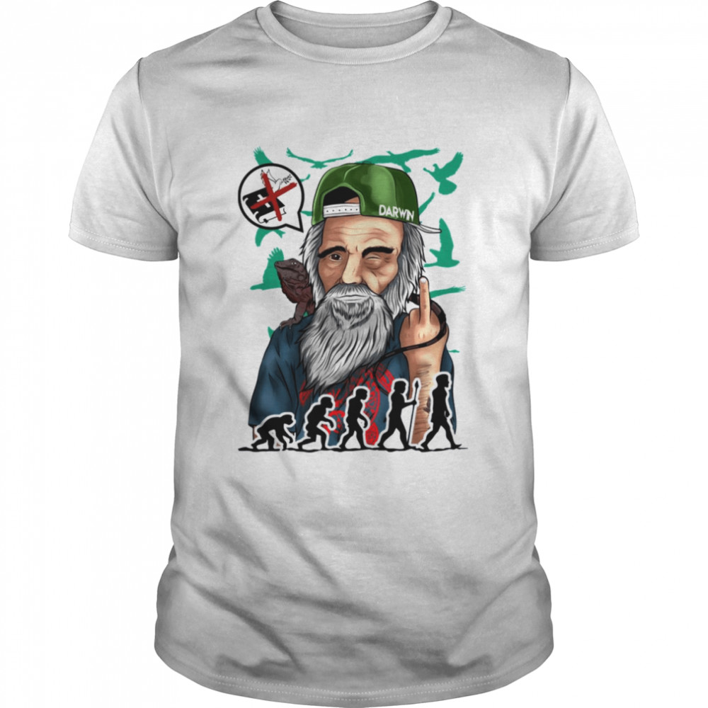 Cool Darwin Urban shirt Classic Men's T-shirt