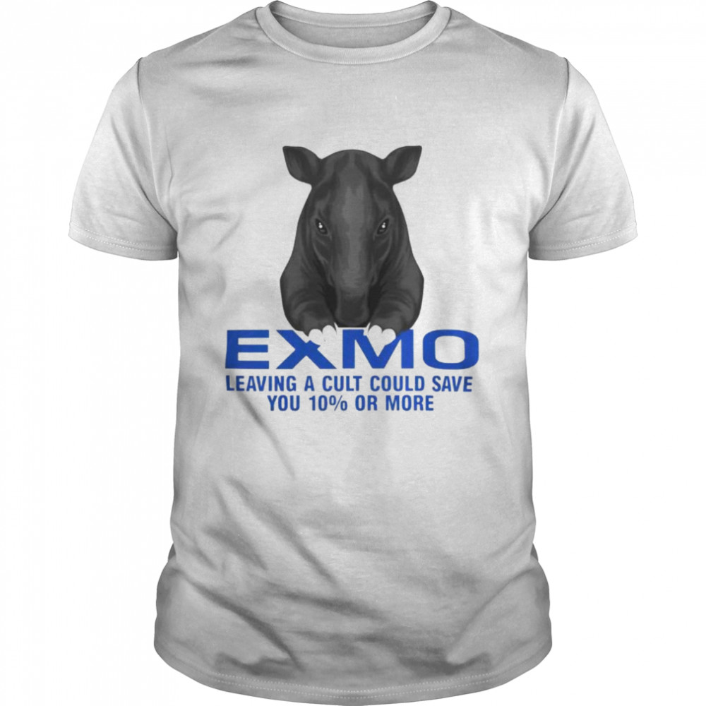 Exmo leaving a cult could save you 10% or more shirt
