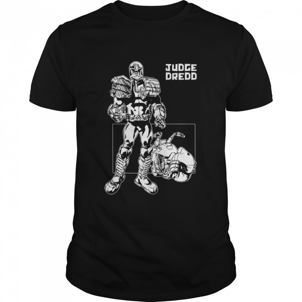 Judicial Officer Judge Dredd Character shirt Classic Men's T-shirt