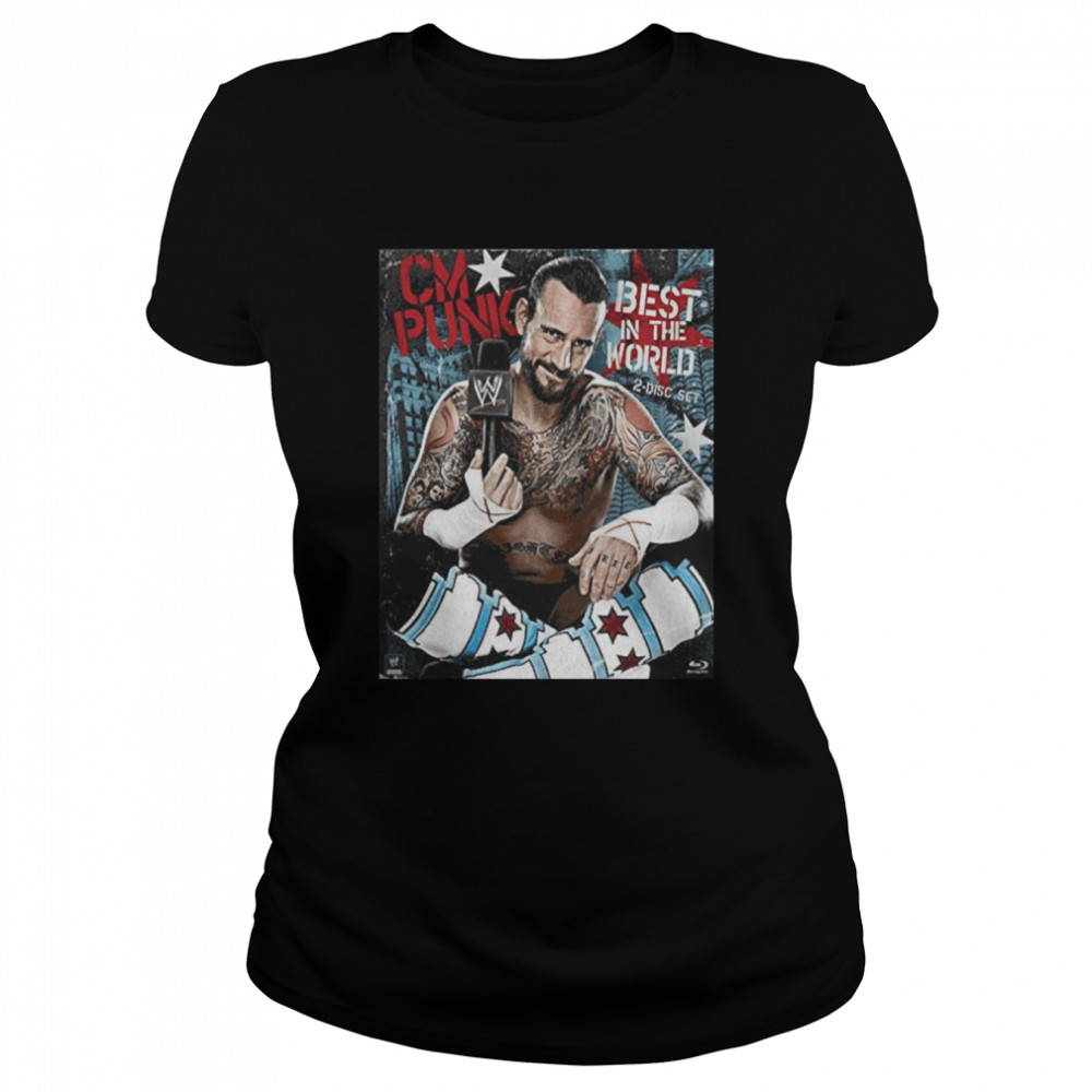 Respect Cm Punk Wrestler shirt Classic Women's T-shirt