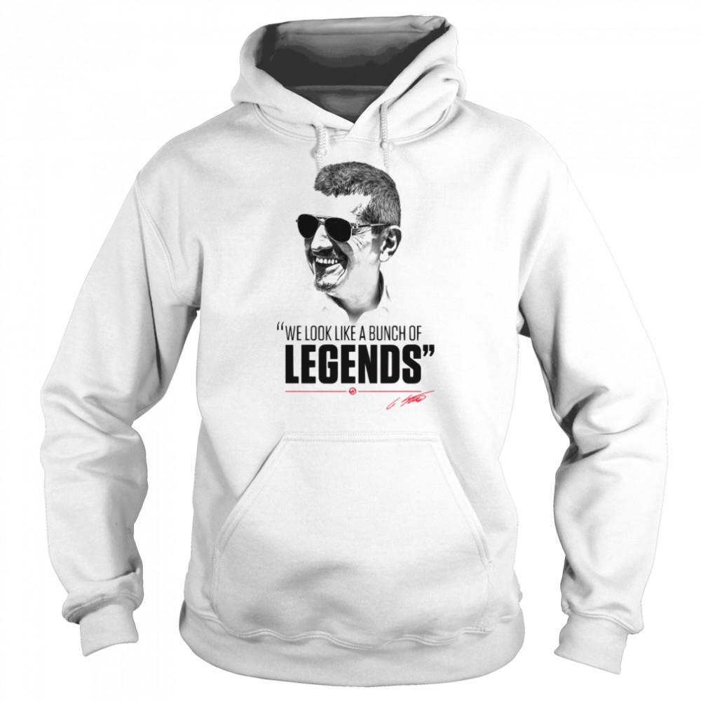 We Look Like A Bungh Of Legends Guenther Steiner shirt - Trend T Shirt Online
