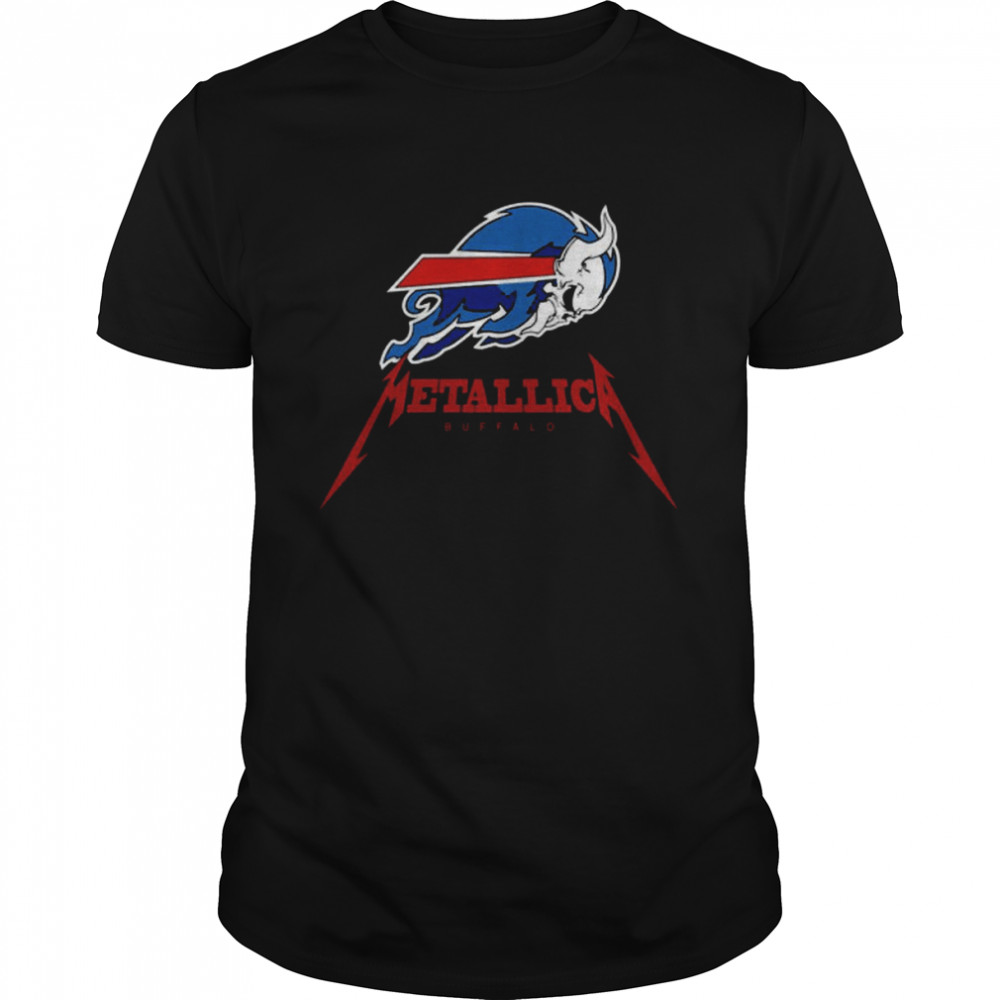 Buffalo Metallica x Buffalo Bills T Shirt