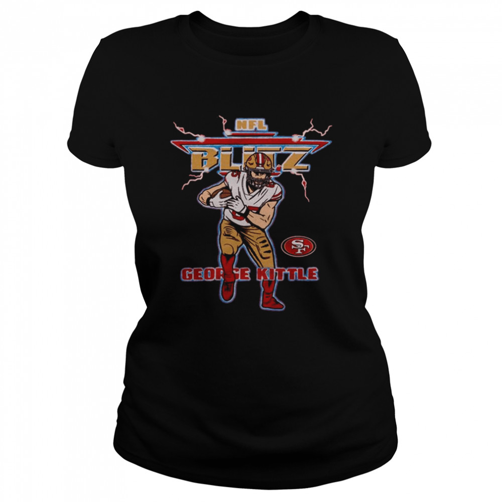 George Kittle NFL Blitz San Francisco 49ers retro T- Classic Women's T-shirt