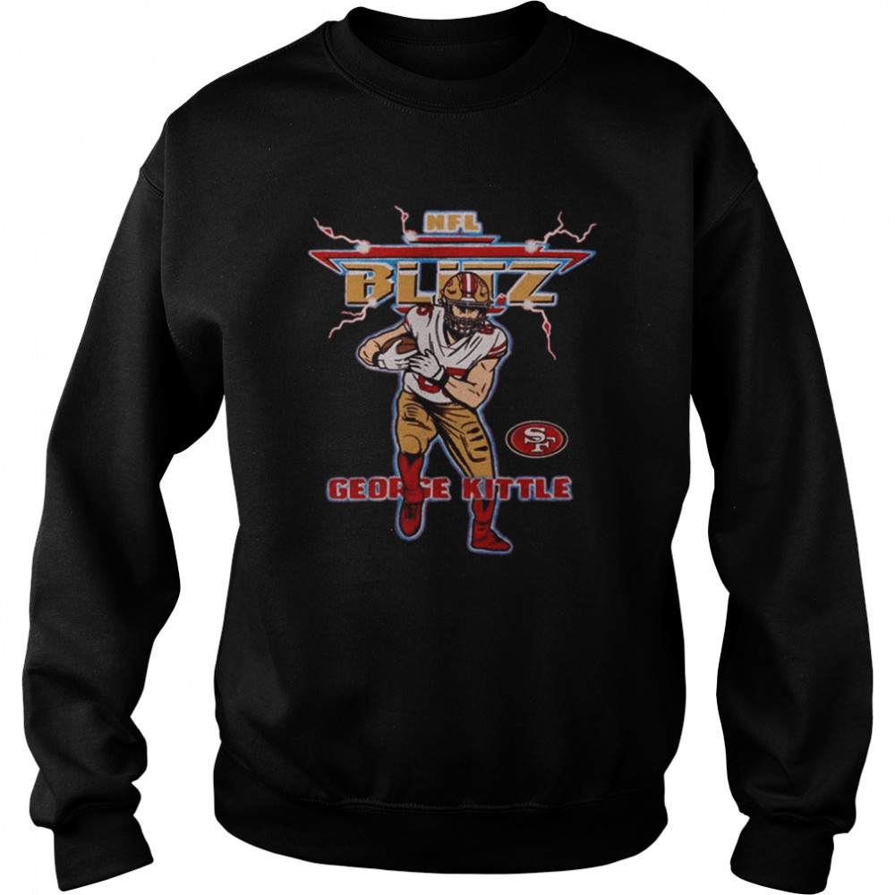 George Kittle NFL Blitz San Francisco 49ers retro T- Unisex Sweatshirt