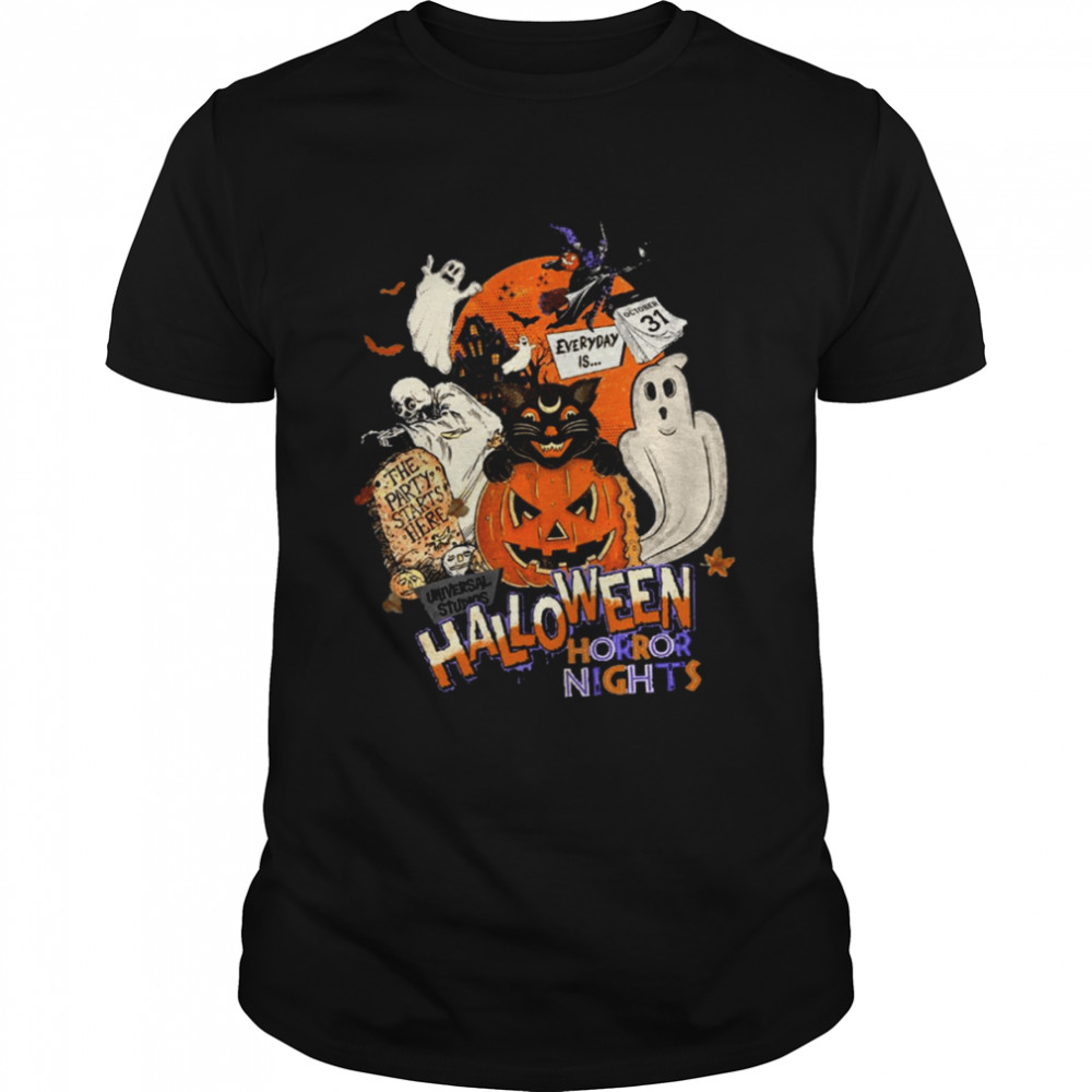 Halloween Horror Nights Universal Studios s Classic Men's T-shirt