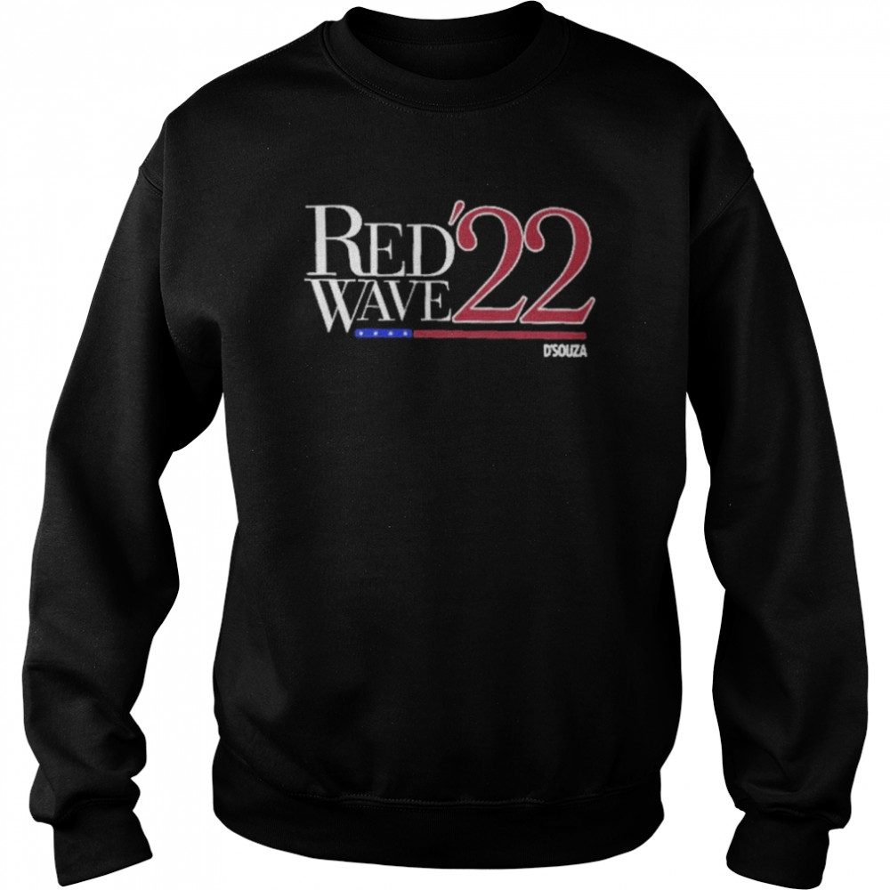 Red Wave 22 Text Based  Unisex Sweatshirt