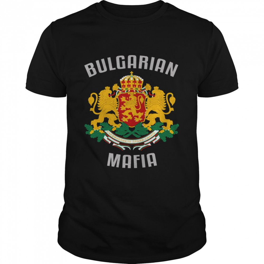 Bulgarian Mafia Bulgaria Gangster Logo shirt Classic Men's T-shirt