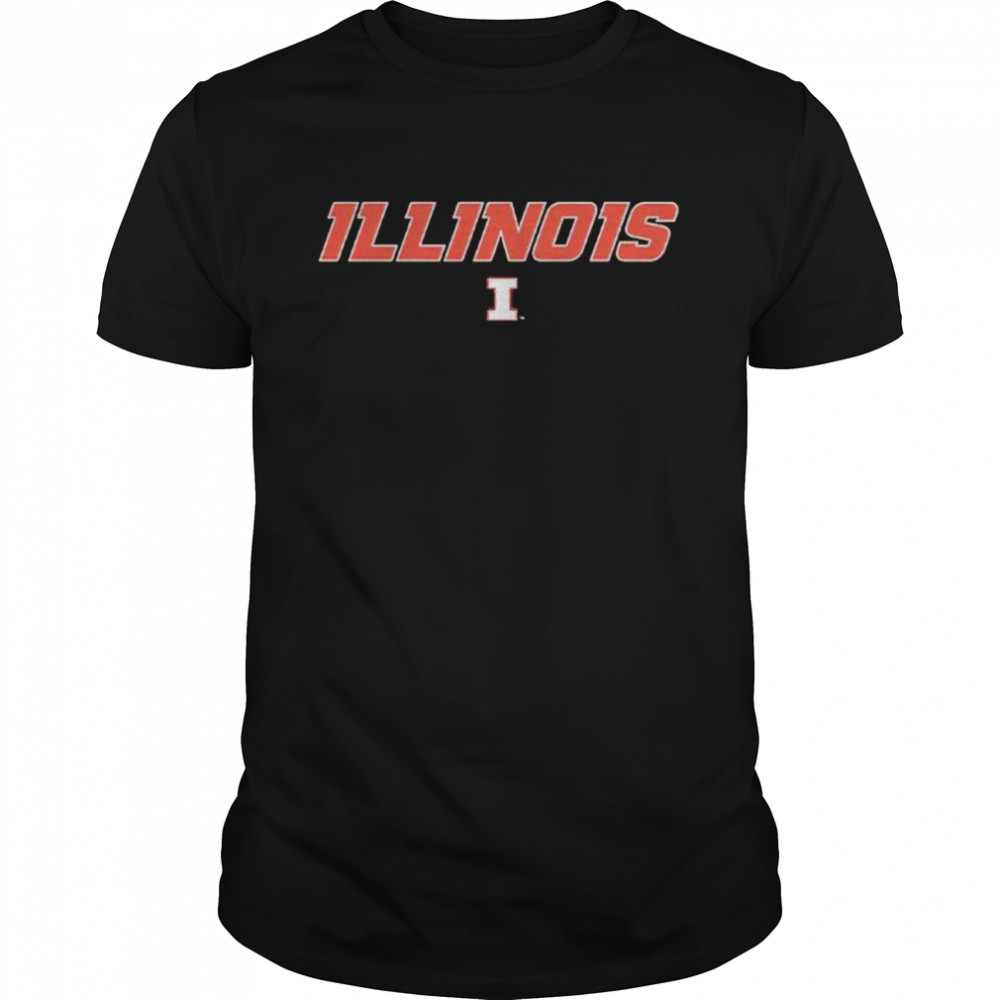 illinois Fighting Illini wordmark shirt