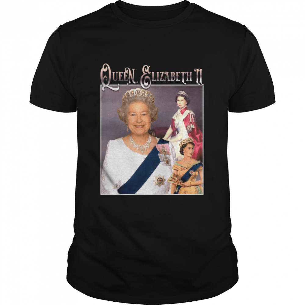 RIP Queen Elizabeth II Vintage Queen Of Engalnd T- Classic Men's T-shirt