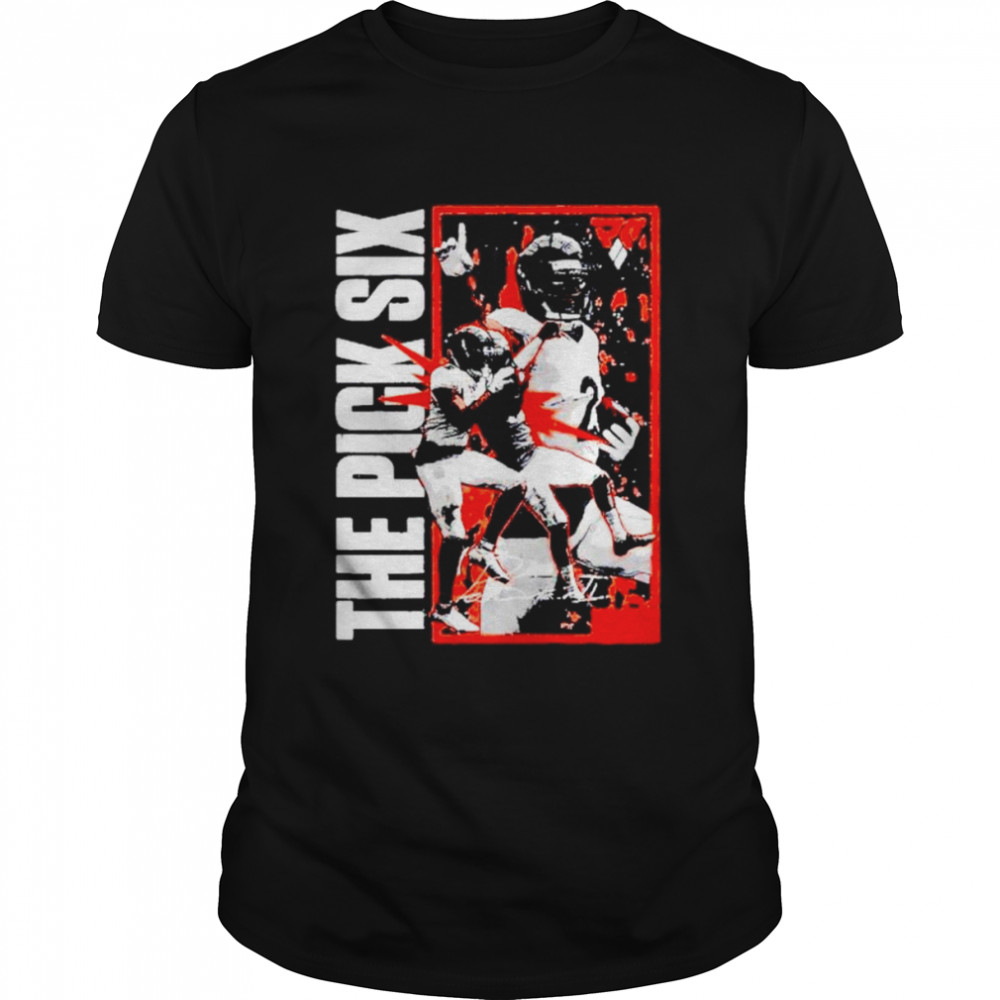 The pick six American football shirt Classic Men's T-shirt
