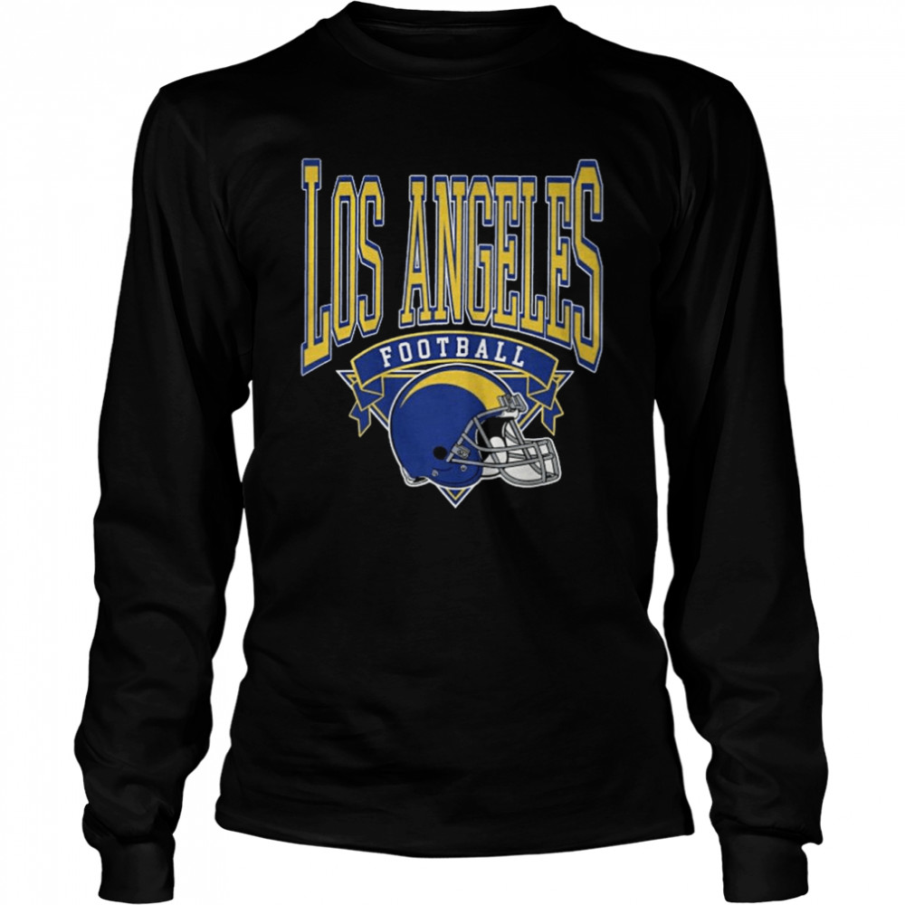 Los Angeles Rams Pigskin Long Sleeve Tee  Retro Rams Long Sleeve T-Shirt –  HOMAGE